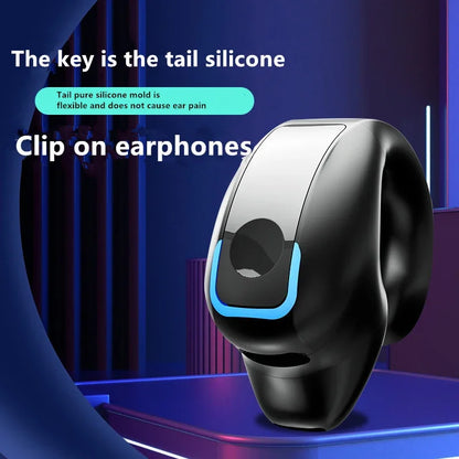 High-Quality TWS Bone Conduction Bluetooth Wireless Earphones with Mic for Sports and Noise Reduction