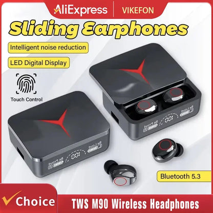 VIKEFON M90 TWS — Écouteurs Bluetooth 5.3 ANC | TechNova X