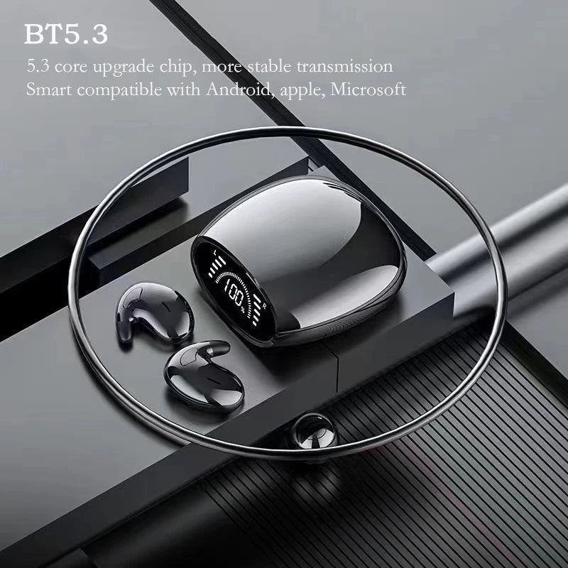 Ultra-Thin Bluetooth 5.3 Sleep Headphones — Invisible, IPX7 Waterproof | TechNova X