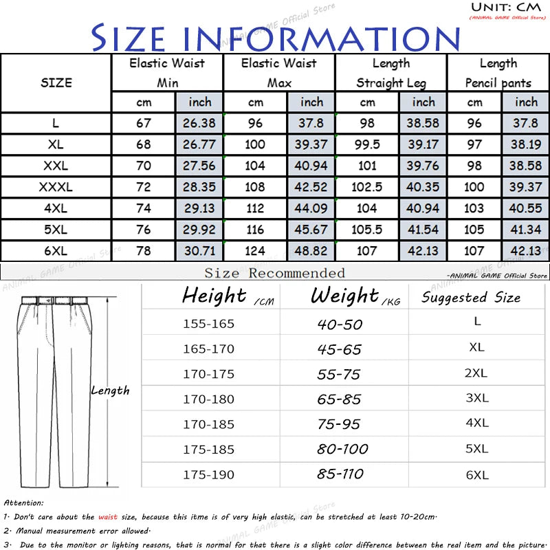 Pantalon de Survêtement Homme Thermique — Laine d'Agneau | Imperméable & Coupe-Vent | Slim | 2 Coupes | 2 Coloris | L–6XL