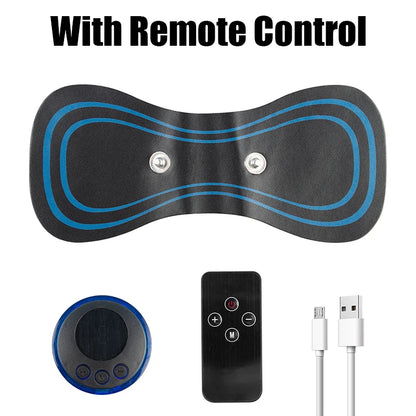 Masseur électrique de cou EMS, Instrument de Stimulation musculaire, patchs pour le dos, les cervicales et les mollets, douleur des articulations, masseur basse fréquence