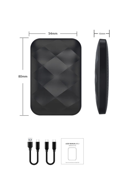 XUDA Android14 sans fil CarPlay/Android Auto 3in1 nouveau CarPlay Ai Box 4 cœurs 4GB RAM + 64GB ROM Plug and Play Transmission Stable