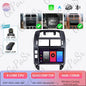 Autoradio Android 16 pour Volkswagen VW Polo MK4 6Q 9N 9N3 2004-2009 Lecteur multimédia Stéréo auto WiFi Navigation autoradio 4G