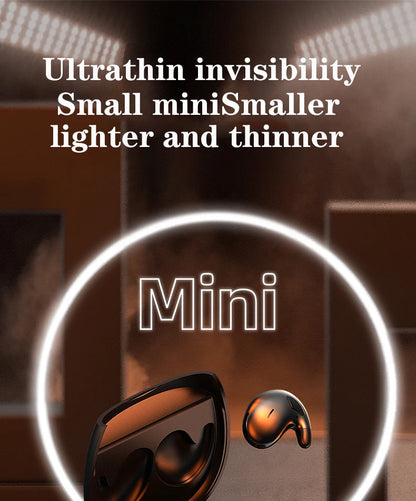 Ultra-Thin Bluetooth 5.3 Sleep Headphones — Invisible, IPX7 Waterproof | TechNova X