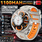 Smartwatch GPS GUHUAVMI T-Rex3 Pro 2026 — AMOLED 1,7", Batterie 1100mAh, 10 ATM, 100+ Modes Sport