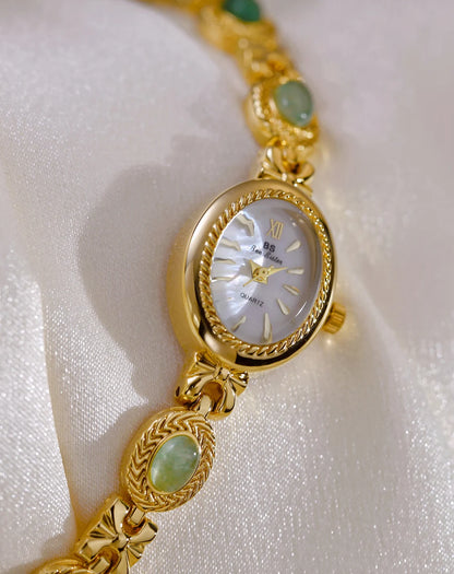 Montre Femme Quartz BS Bee Sister BS-FA1859 — Cadran Ovale 18×22mm, Bracelet Alliage, 3 ATM, 3 Coloris