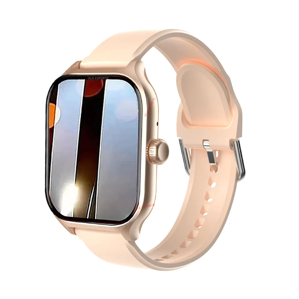 Montre Connectée 2026 Femme & Homme — Écran 2,01", Appels Bluetooth 5.0, Suivi Santé & Sport, 9 Coloris | TechNova X
